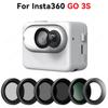 Lens Filters For Insta 360 GO 3S Action Camera Filters Set Polarizing Protective UV/CPL/ND4/8/16/32/64 For Insta360 GO3S