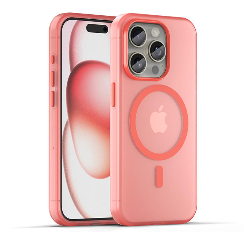 Роскошный магнитный беспроводной зарядный чехол Magsafe для iPhone 16 15 13 12 11 Pro Max противоударный матовый бампер TPU 14 Plus чехол