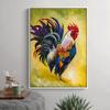 Colorful and Majestic Rooster Cavans Painting Modern Animals Posters Prints Wall Art Picture for Living Room Home Decor Cuadros