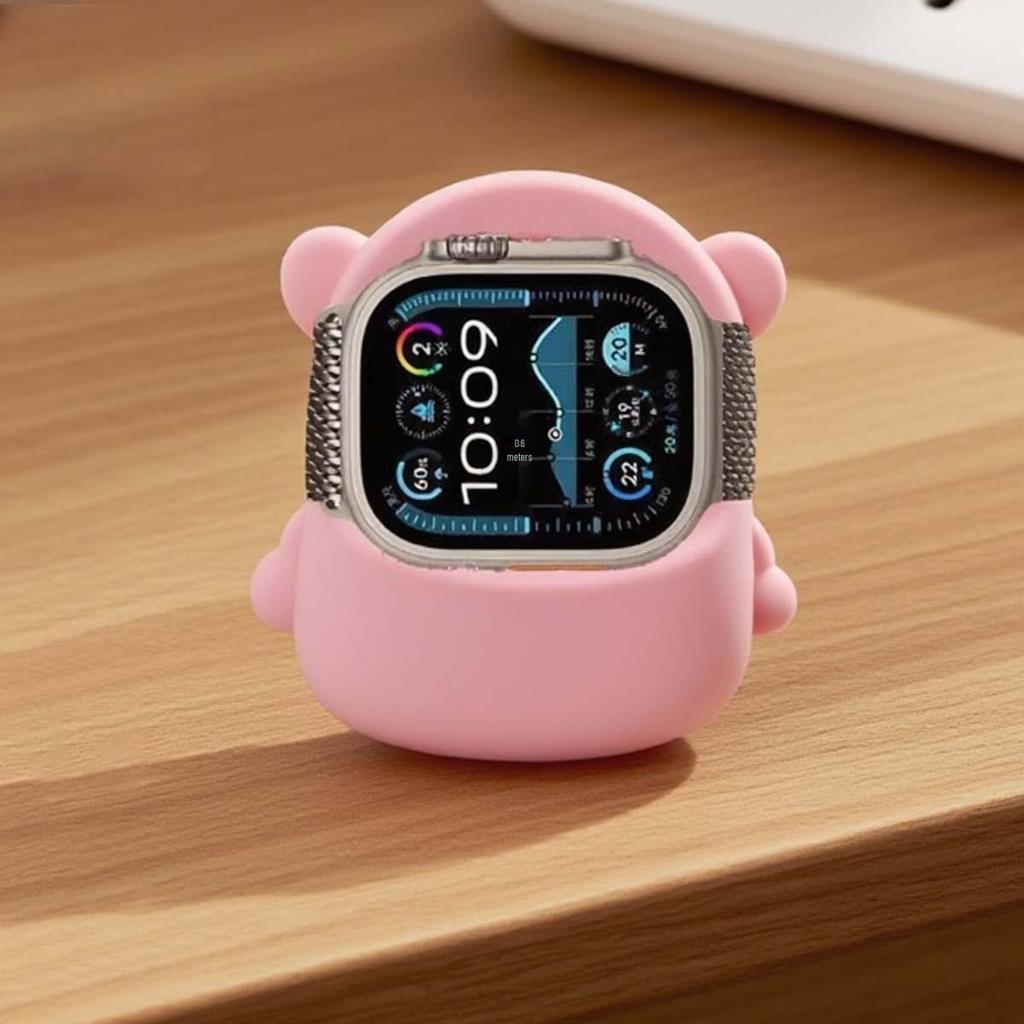 Силиконовая магнитная подставка для зарядки Apple iWatch
