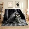 Angel Sword Flannel Blanket Throw Blanket Soft Warm Sofa Bed Camping Home Decor Unique Christmas Gift Cs92290