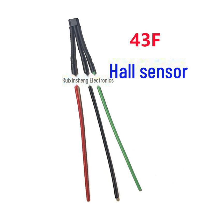 43F Electric Vehicle Motor Hall: High Temp Wire for 2-Wheel & 3-Wheel, Compatible with 120° & 60°