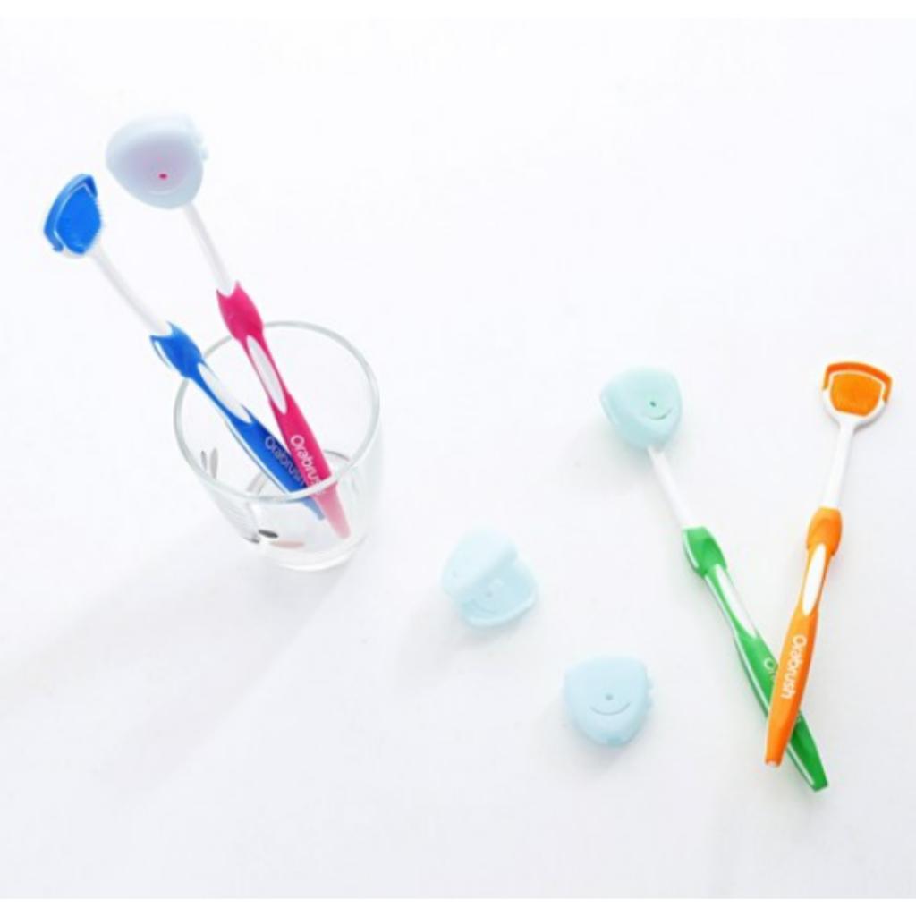 [Orabrush] Очиститель языка + колпачок для хранения