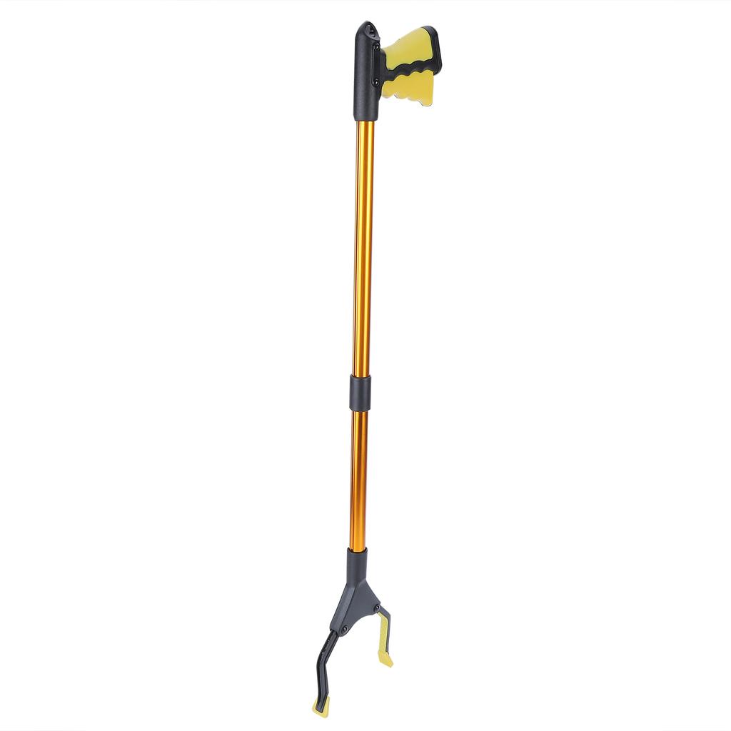 Многофункциональные складные длинные мусорные зажимы Grabber Picker Tools Sanity Cleaning Supplies Yellow