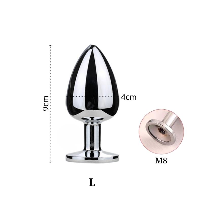 BDSM Faux Fox Tail Anal Plug with Removable Smooth Butt Plug for Men Women Role-playing Adult Games Sex Toys