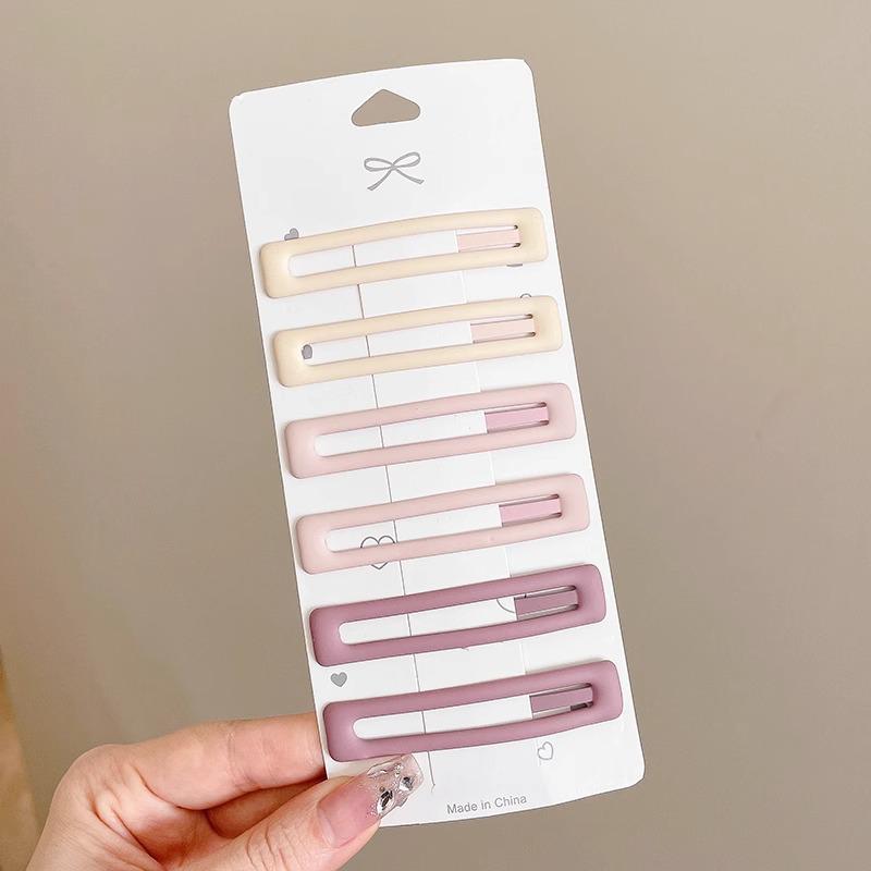 Матовая невидимка для женщин – Высококачественная заколка для детских волосков, лба и боковой челки