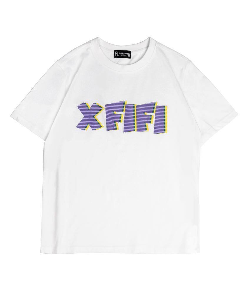 Футболка с коротким рукавом Pipilapin X-Fifi Логотип/Fm8Wts01F Белый