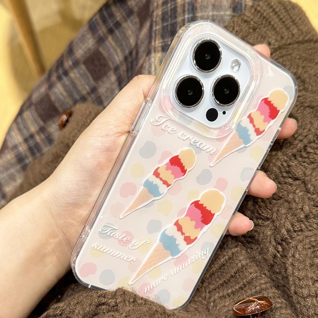 Cute Kapibara Stand for Apple 17promax Double Layer Imd16/14/15 All-inclusive Pc Mobile Phone Case