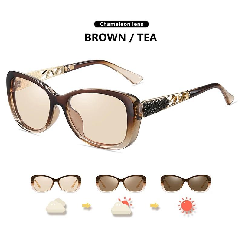 Неполяризованные солнцезащитные очки-бабочки для женщин, роскошный дизайн, элегантные женские солнцезащитные очки, модные очки с градиентом «кошачий глаз»