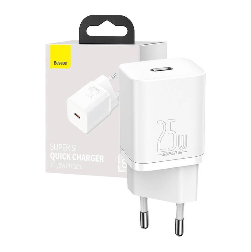 Ładowarka Sieciowa Baseus Super Si Quick Charger 1C 25W (Biała)