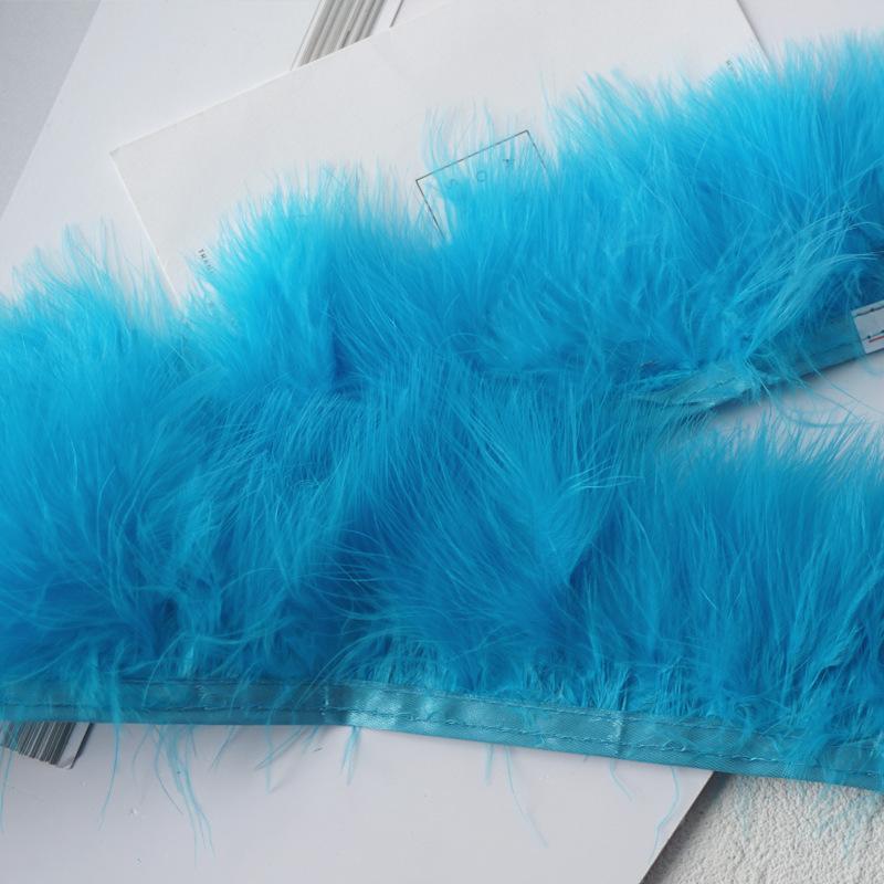 Цвет Кровеносный Сосуд Флис Перо Ткань Края Тканевая Полоска Флисовая Ткань Пояс Одежда Аксессуары Сделай Сам Автомобильный Противоскользящий Коврик Декоративный Материал