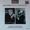 CD BRAHMS, WILHELM BACKHAUS, PIERRE FO - Cello Sonatas F30L20167,41188 London Records 1988 Japan Classical Used