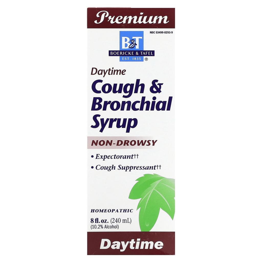 Boericke & Tafel Cough & Bronchial Syrup, Weekly, 240Ml(8Fl Oz)