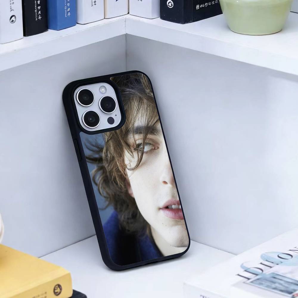 T-Timothee Chalamet  Phone Case For iPhone 14,16,15,13,17,12,Plus,Pro,Max Magnetic For Magsafe Frosted Cover
