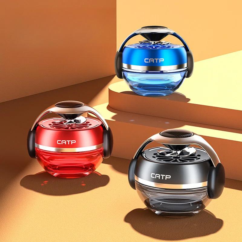 Car Perfume Solar Rotating High-grade Fragrance Lasting Fragrance Car Fragrance Ornaments Decoration Air Freshener