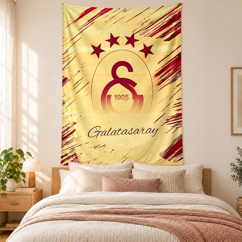 Гобелен Galatasaray высокое качество для украшения стен гостиной спальни общежития идеально подходит в качестве настенного искусства для спальни или праздничного подарка