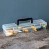 Transparent Storage Screw Box Impact-resistant Tool Storage Box Hardware Tool Box  Organizer