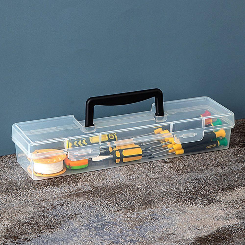 Transparent Storage Screw Box Impact-resistant Tool Storage Box Hardware Tool Box Organizer