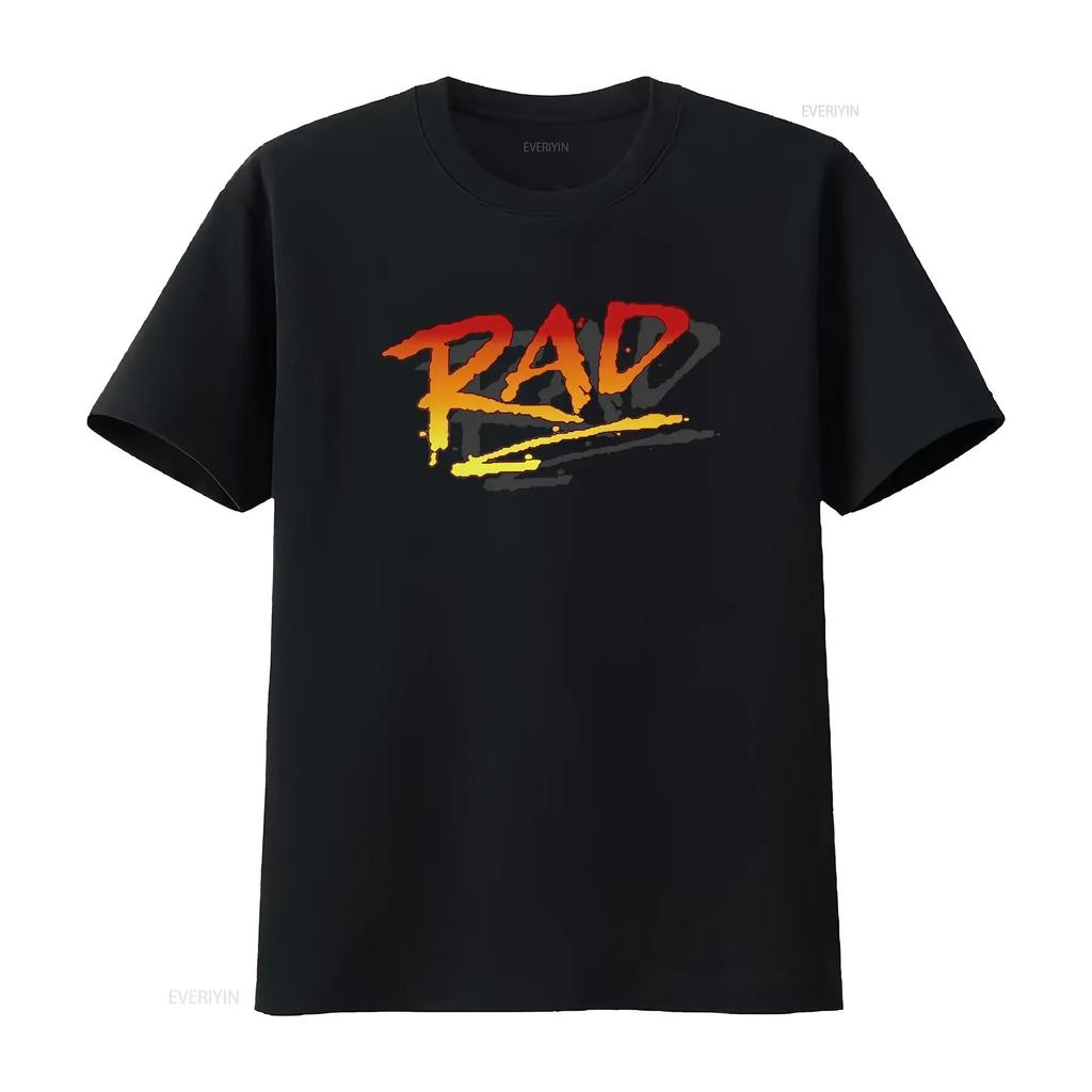 Rad T Shirt Retro 80s Bmx Movie More Colors Available Vintage Versatile Graphic Stylish Casual Fashion Soft Unisex