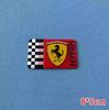 Aluminum Car Sticker Ferrari Pattern Decal Cover Badge Supplies Replacement Car Styling Decal For Ferrari Teams Auto Accessories TG7