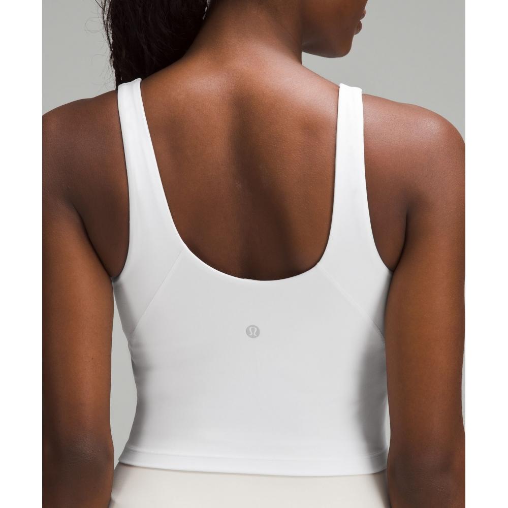 Lululemon Align  Tank Top  Light Support  C D Cup White