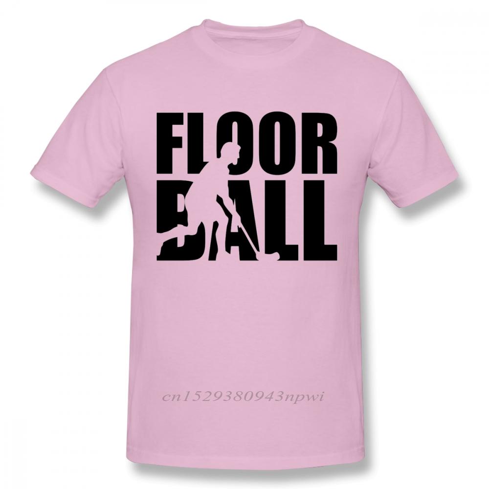 Round Collar Floorball 100 Cotton T Shirt Unisex Novelty Tee Shirt Swag Design Camiseta Guys Punk Designer Streetwear