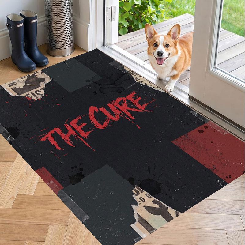 Soft Floor Carpet The Cure Pattern Area Rug Decorative Mat For Home Room Decoration