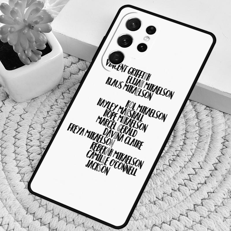 Чехол для телефона из ТПУ с цитатами из «Дневников вампира» для Samsung Galaxy note 10 pro S26 S25 S24 S23 S22 Ultra Plus S21 FE S20