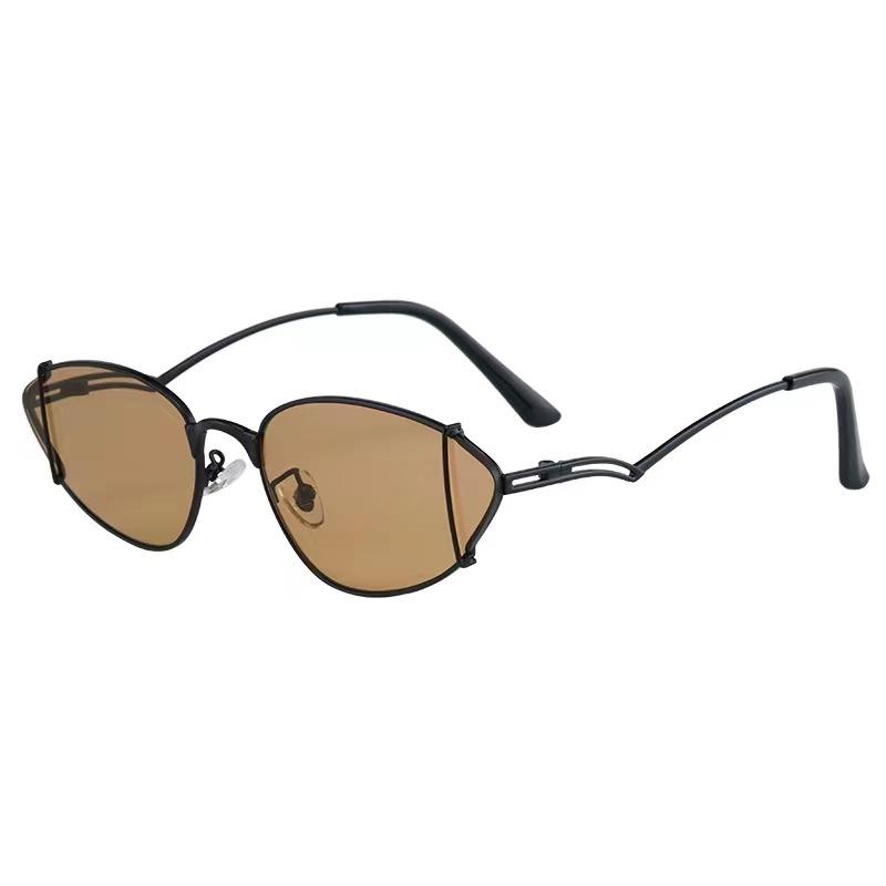 New Stylish Sun Glasses For Women Cat Eye Shape Anti-Glare Vintage Sunglasses Party Club Performance Female Sunglass