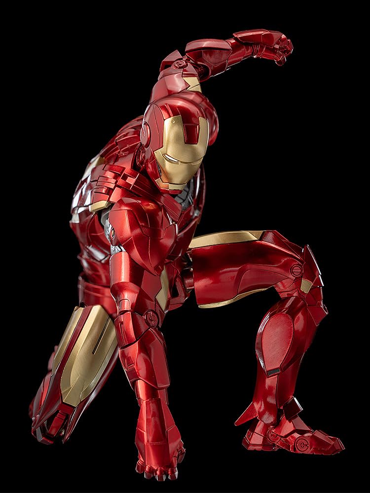 DLX Marvel Studios The Infinity Saga Iron Man Mark 4 112 Scale ABS, PVC, POM, Zinc Alloy, and Other Metal Painted Action Figure