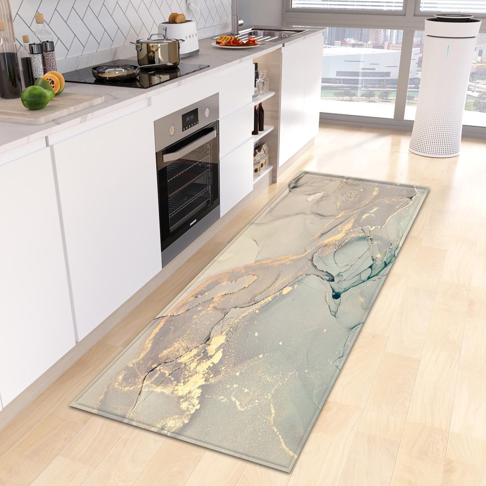 Современный кухонный ковер, коврик для двери крыльца, домашняя ванная комната, спальня, пол, коридор, дверной коврик, нескользящий коврик