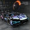 Нетоксичный 1690 Цветной Киберспортивный Автомобиль Набор Строительных Блоков / Модный Дизайн Привлекающая Внимание Название Двери / Сложность DIY Модель Автомобиля Дисплей /