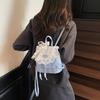 Школьная сумка Путешествия Легкий Женский рюкзак 1011 Осень Новый Маленький рюкзак Девочка Свежий Клетка Сладкий стиль Женская сумка