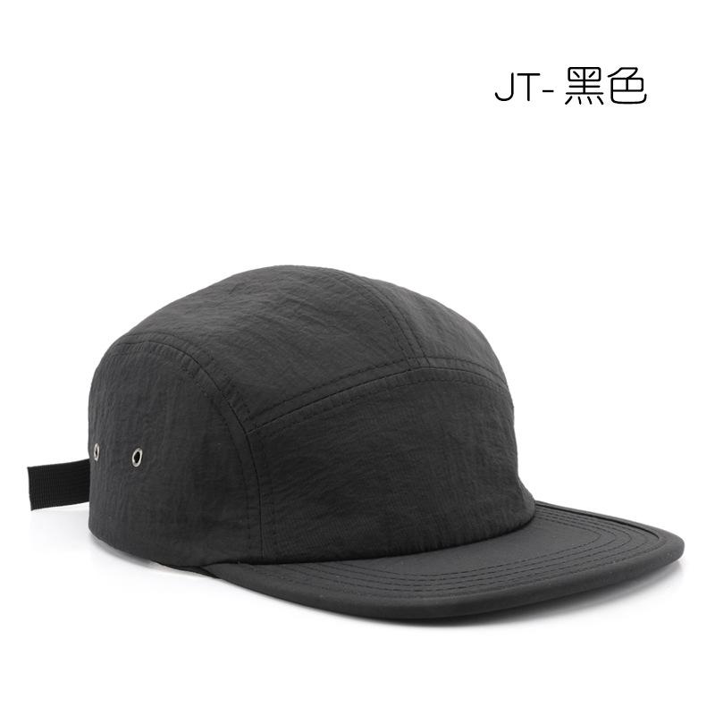 Retro men's quick-drying flat-brimmed cap retro wind short-brimmed hat quick-drying five-piece hat trendy brand