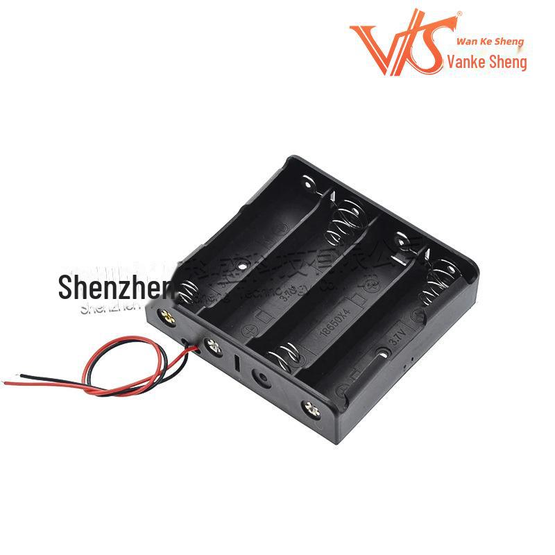 Зарядное устройство для аккумуляторов 18650 с толстым проводом (Последовательное соединение 1-4)