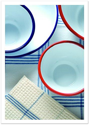 Posh Living Эмалированная кастрюля, большая, синяя, 540WL