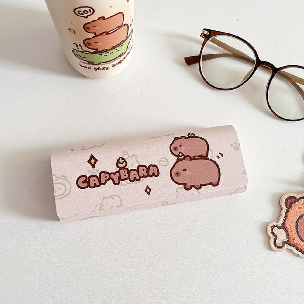 Милый узор Стеклянный чехол PU кожа Чехол для очков Новый стеклянный футляр Мужчины