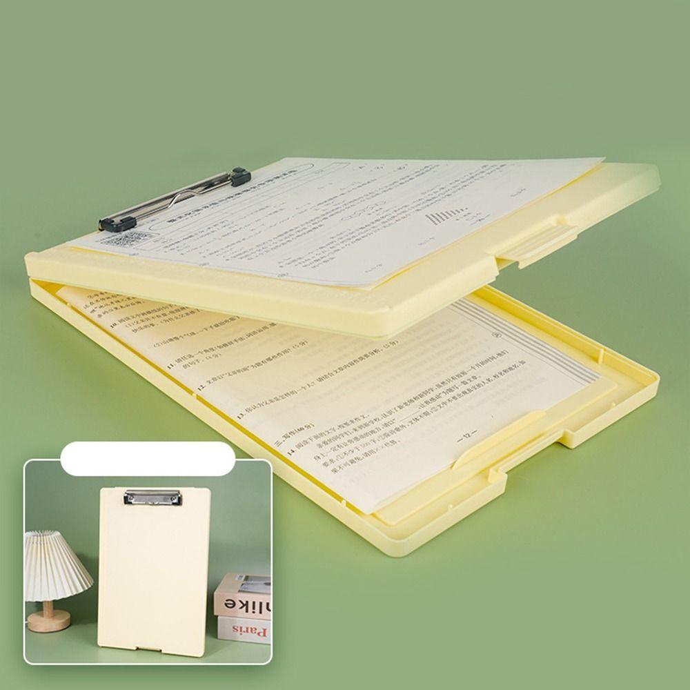 Папка для хранения файлов формата А4, коробка-планшет для хранения файлов, 6 цветов, большая емкость, пластиковая доска для записей, водонепроницаемая, папка для файлов формата А4, для студентов