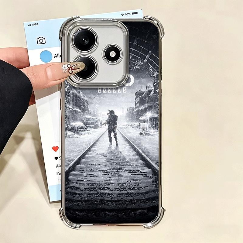 Мягкий чехол для телефона Metro 2033 для Xiaomi Redmi Note 14 15 Pro Plus 13 12 11S 11T 5G 10 9S 9 Покрытие Защита от падения Fundas