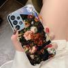 Масляная живопись Цветы Чехол для телефона из закаленного стекла для Samsung Galaxy S10 4G S20 11E 30 S21 21Fe 22 S24 Pro S23 Ultra 5G S8 S9