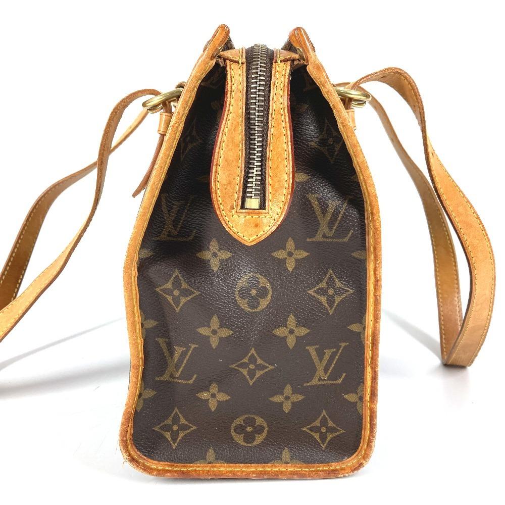Louis Vuitton M40007 Monogram Popincourt Tote Bag Shoulder Bag Brown