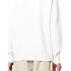 STONE ISLAND Ss23 Пуловер с круглым вырезом и принтом логотипа, с длинными рукавами, мужской свитшот, белый 7815519B4-V0099