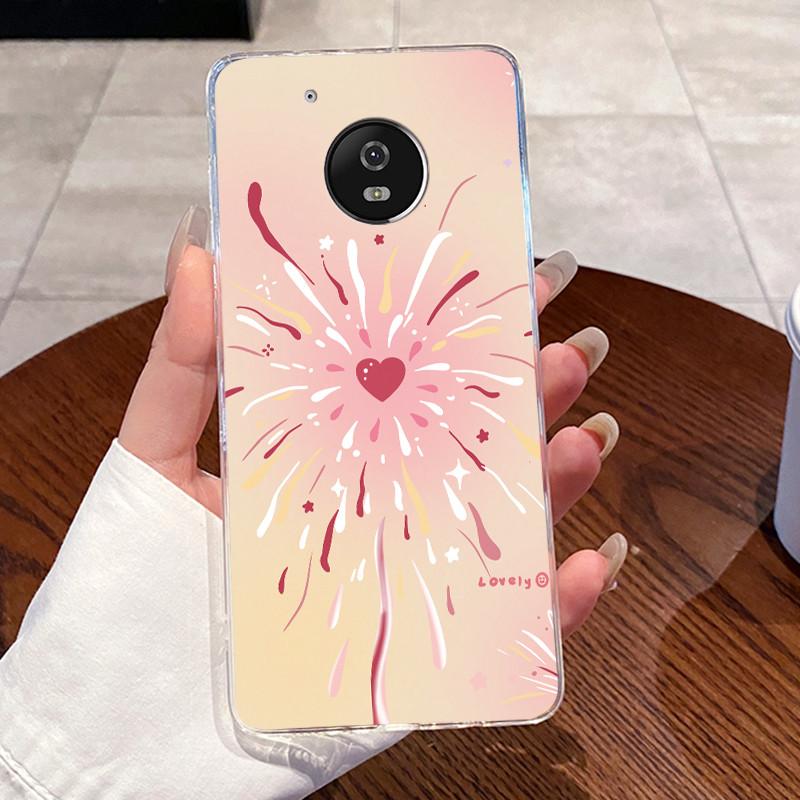 Case For Motorola Moto G5/Moto G5 Plus/Moto X 2017/Moto G5S/Moto G5S Plus Clear Silicone Soft TPU Cover Cute Cat Protective Case