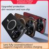 Для Vivo X300 и X300 Pro Чехол Магнитный Элегантный Кожаный Износостойкий Полностью Закрывающий Объектив Нескользящий Защита Края Чехол