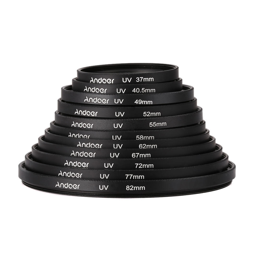 УФ-фильтр Andeer для цифровых зеркальных камер Canon и Nikon - Защита объектива с улучшенной четкостью изображения
