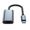 Адаптер USB C (папа) на HDMI Штекер и Play Функциональность для ПК, ноутбука, игровых консолей Приложения Многослойное экранирование