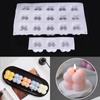 Mini Cube Aromatherapy Candle Silicone Mold Diy Candle Mold With Soy Wax