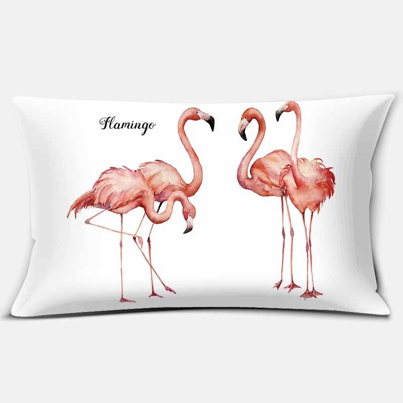 Модное растение Фламинго украшение дома автомобильный диван наволочка 30 см * 50 см