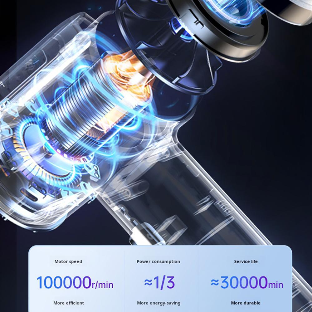 Мощный беспроводной пылесос 16000Па 130Вт Насос Высокомощный Влажная Сухая Двойного Назначения Портативный Большая Сила Всасывания Ручной Пылесос