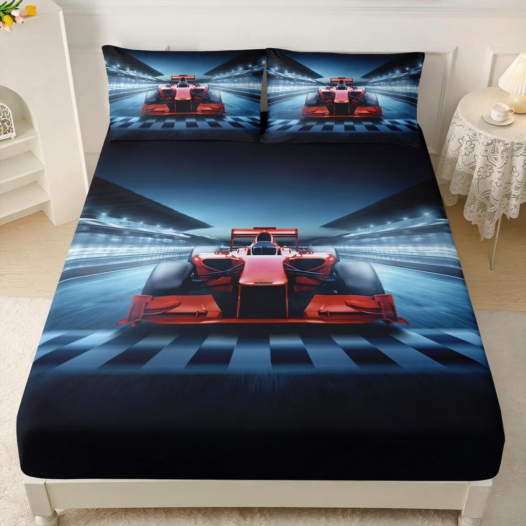 Музыка Цвет Граффити Танцор Узор Лист Трехкомпонентное Постельное Белье с Цифровой Печатью Дети Взрослый